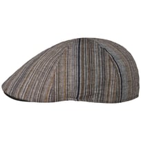 Linen Rayon Gatsby Flat Cap by Lipodo - 309,00 kr
