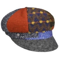 Lisvik Patchwork Newsboy Cap by Lierys - 729,00 kr