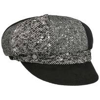 Malbo Patchwork Newsboy Cap by Lierys - 849,00 kr