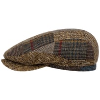 Mandeo Driver Patchwork Flat Cap by Stetson - 639,00 kr