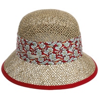 Mariva Flower Straw Cloche Hat by Seeberger - 40,95 &euro;
