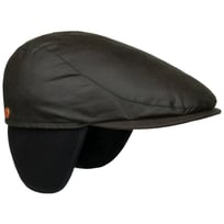Matteo Plus Waxed Cotton Flat Cap by Mayser - 1199,00 kr