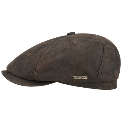 McCook Vintage Leather Cap by Stetson - 144,95 &euro;