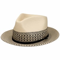 Meola Twotone Fedora Straw Hat by Stetson - 103,95 &euro;