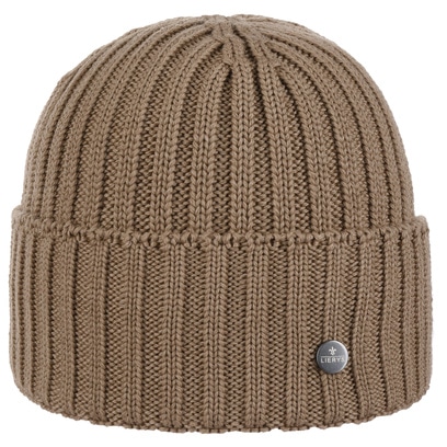 Merino Knit Beanie with Cuff by Lierys - 62,95 &euro;