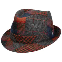 Merino Patchwork Trilby Hatt by Lierys - 969,00 kr
