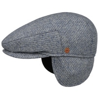 Merlino Check Flat Cap with Ear Flaps by Mayser - 113,95 &euro;