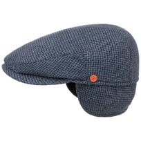 Merlino Zigzag Flat Cap med �reklaffer by Mayser - 1319,00 kr