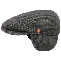 Merlino Zigzag Flat Cap med �reklaffer by Mayser - 1319,00 kr