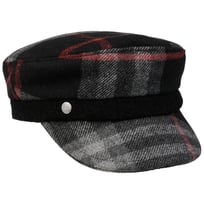Mevala Check Baker Boy Cap by Lierys - 729,00 kr