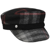 Mevala Check Baker Boy Cap by Lierys - 729,00 kr