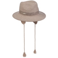 Milled Wool Fedora Hat with Ear Flaps by Seeberger - 72,95 &euro;