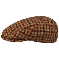 Mini Check Wool Driver Flat Cap by Lierys - 759,00 kr