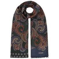 Multicolour Paisley Ullskjerf by Stetson - 849,00 kr