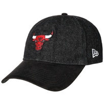 NBA Denim Midi Bulls Cap by New Era - 38,95 &euro;