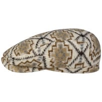 Navajo Driver Jersey Flat Cap by Stetson - 1279,00 kr