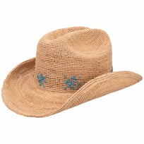 Odessa Crochet Western Raffia Hat by Brixton - 113,95 &euro;