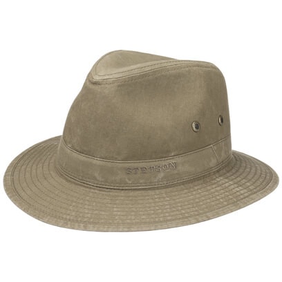 Organic Cotton Traveller Hat by Stetson - 92,95 &euro;
