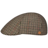 Paddy Casual Houndstooth Flat Cap by Mayser - 1079,00 kr