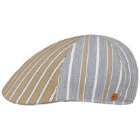 Paddy Two Stripes Cotton Flat Cap by Mayser - 93,95 &euro;
