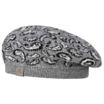 Paisley Strikket Beret by Lierys - 849,00 kr