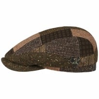 Patchwork Driver Flat Cap by Balmoral - 959,00 kr