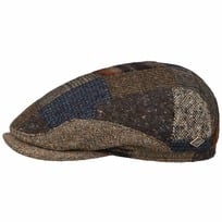 Patchwork Driver Flat Cap by JJ Hats - 1199,00 kr