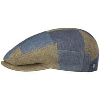 Patchwork Driver Flat Cap by Lierys - 629,00 kr