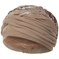 Perla Taupe Tiger Turban by Christine Headwear - 68,95 &euro;