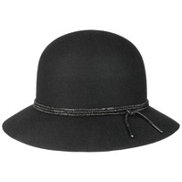 Piavesca Wool Cloche-hatt by Seeberger - 1089,00 kr