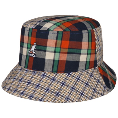 Plaid Mashup Bucket Fishing Hat by Kangol - 44,95 &euro;