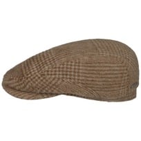 Poundhill Wool Mix Driver Flat Cap by Stetson - 2469,00 kr