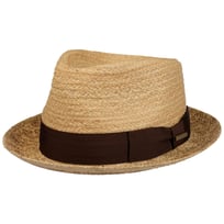 Printed Brim Player Raffia Hat by Stetson - 82,95 &euro;