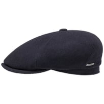 Reid 6 Panel Flat Cap by Stetson - 749,00 kr