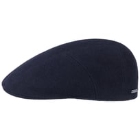 Reid Wool Flat Cap med Kasjmir by Stetson - 959,00 kr