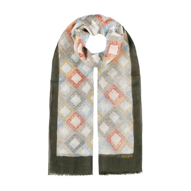 Rhombus Light Wool Summer Scarf by Stetson - 71,95 &euro;