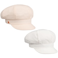 Seersucker Reversible Newsboy Cap by Mayser - 93,95 &euro;