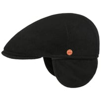 Sidney Alpakka Flat Cap med �reklaffer by Mayser - 1689,00 kr