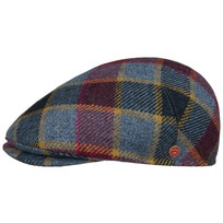 Sidney Big Colour Check Flat Cap by Mayser - 103,95 &euro;