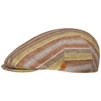 Sidney Colour Stripes Flat Cap by Mayser - 969,00 kr