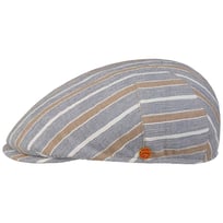 Sidney Stripes Cotton Flat Cap by Mayser - 1089,00 kr