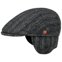 Sidney Wool Flat Cap med �reklaffer by Mayser - 1199,00 kr