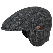 Sidney Wool Flat Cap med �reklaffer by Mayser - 1199,00 kr