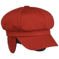 Soft Herringbone Newsboy Cap by Lipodo - 369,00 kr