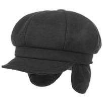 Soft Newsboy Cap med �reklaffer by Lipodo - 369,00 kr