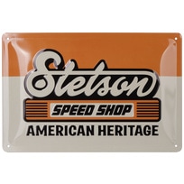 Speed Shop Retro Metal Sign by Stetson - 21,95 &euro;