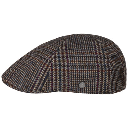 Spickard Wool Glencheck Flat Cap by Lierys - 72,95 &euro;