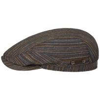 Stripe Barista Driver Flat Cap by Stetson - 123,95 &euro;