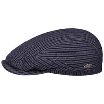 Striped Herringbone Driver Flat Cap by JJ Hats - 1439,00 kr