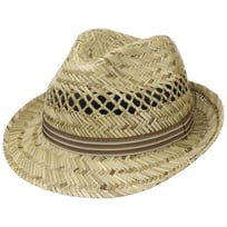 Striped Ribbon Trilby Str�hatt by Lipodo - 309,00 kr